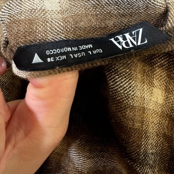 Zara plaid blouse - Picture 13 of 13